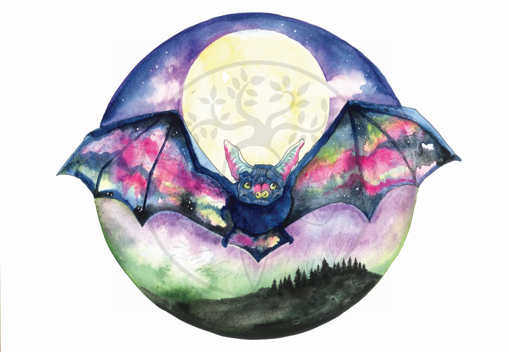 In the Slumbering Wood Postcard Set