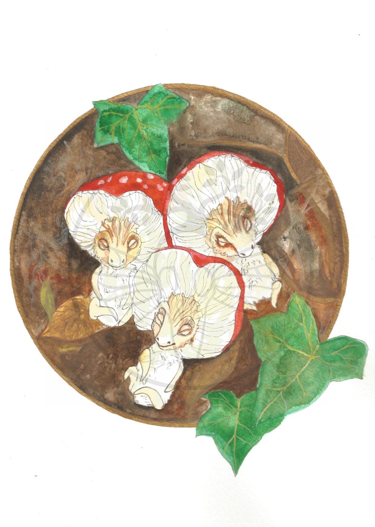 Under the Tumshie Moon Postcard Set