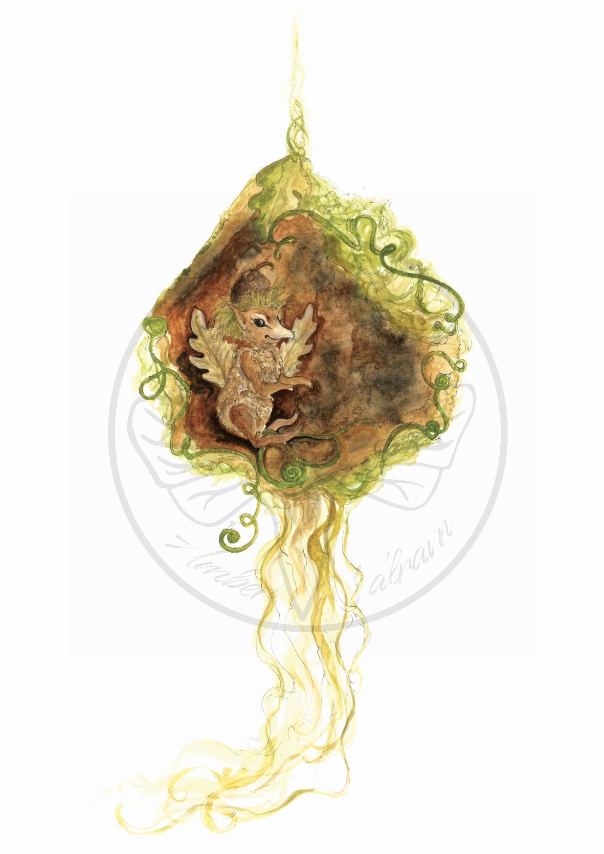 Under the Tumshie Moon Postcard Set