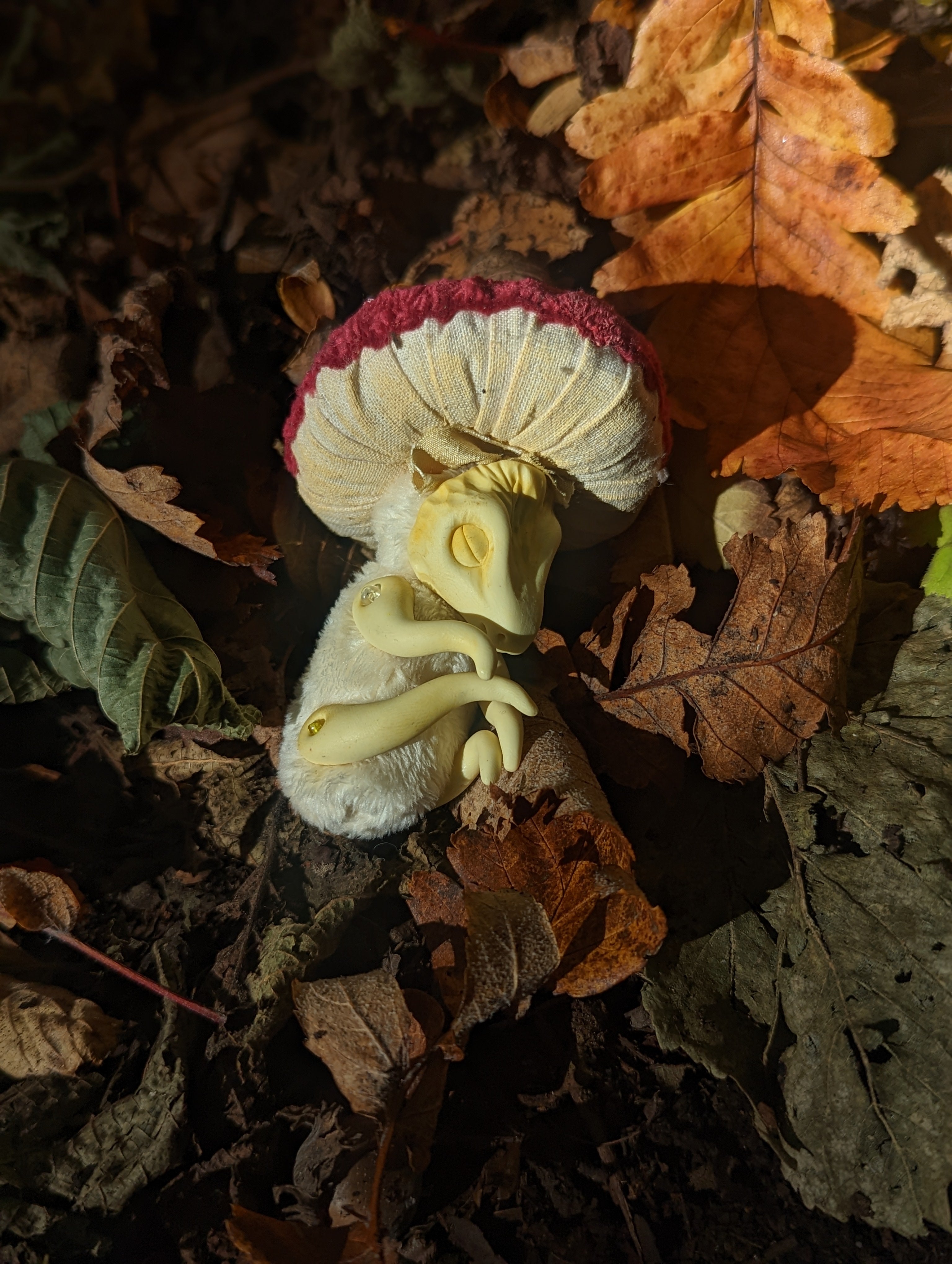 Amanita Mushroom Dragon Hatchling