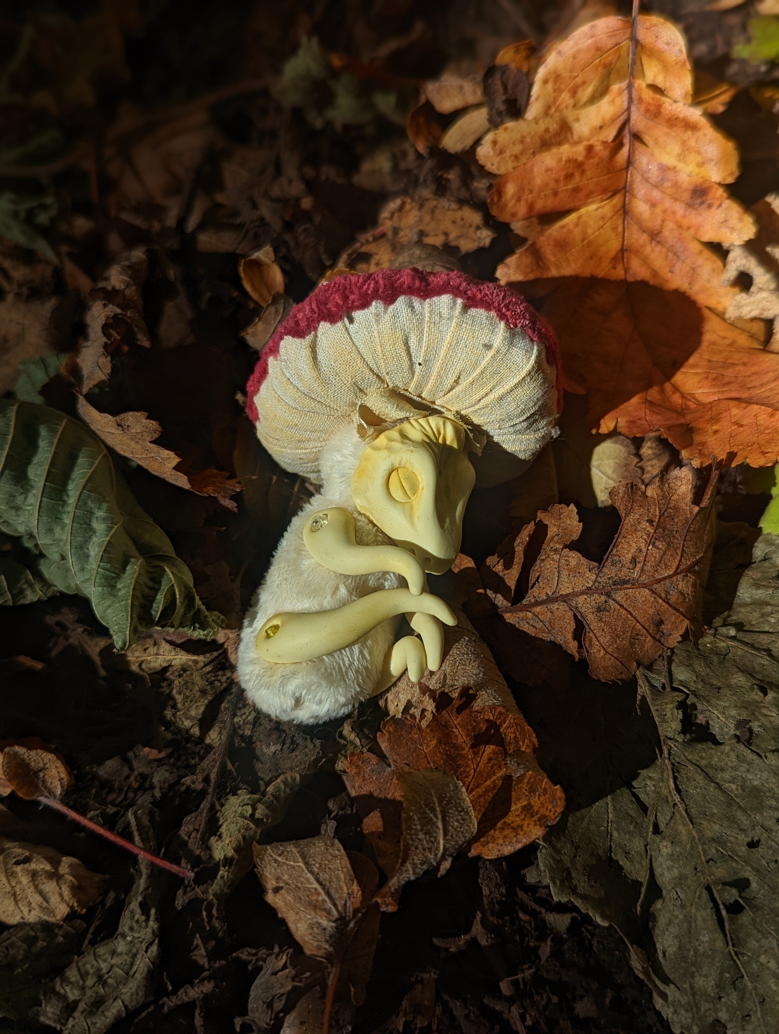 Amanita Mushroom Dragon Hatchling