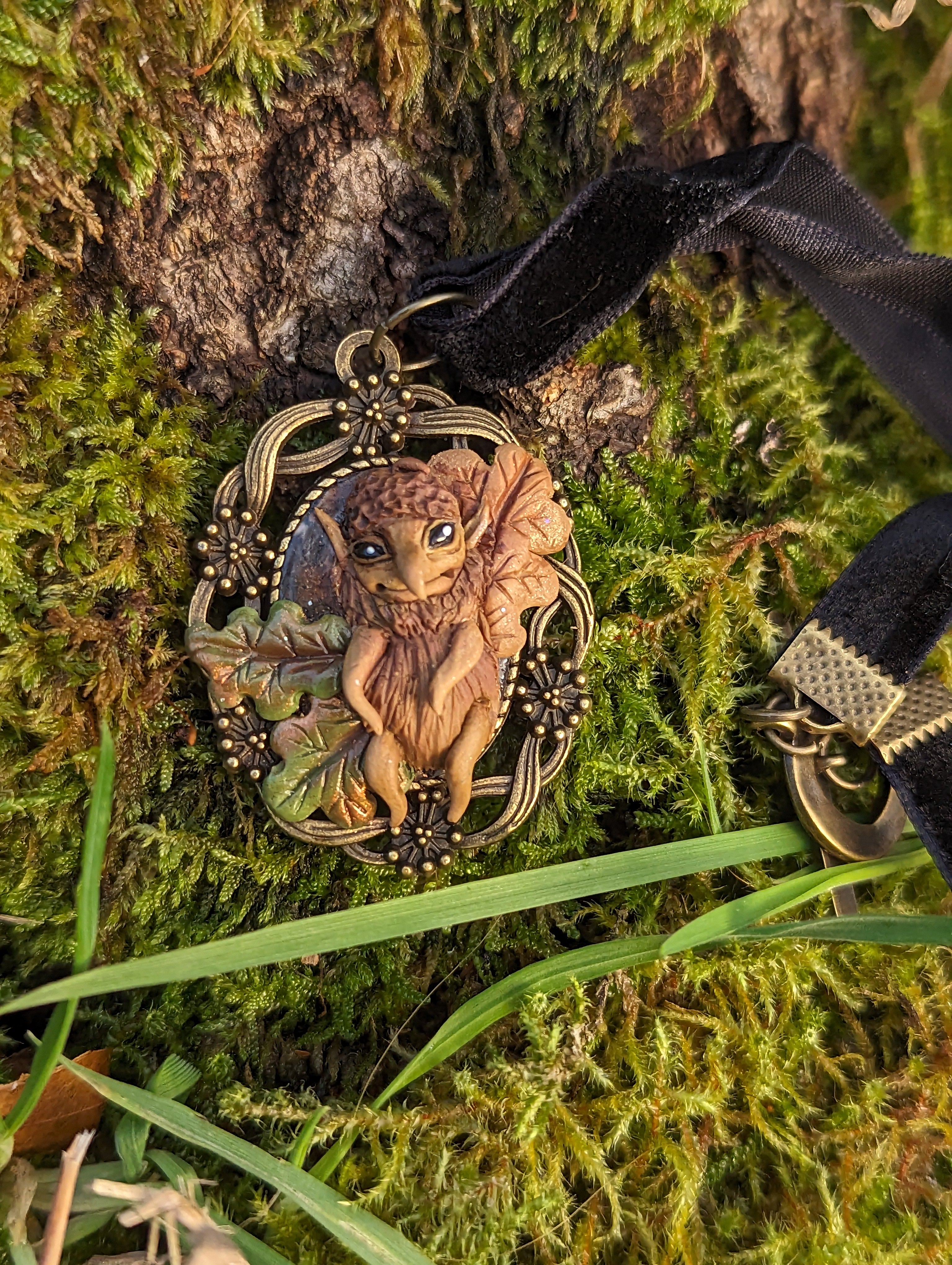 Oakleaf Fae Pendant