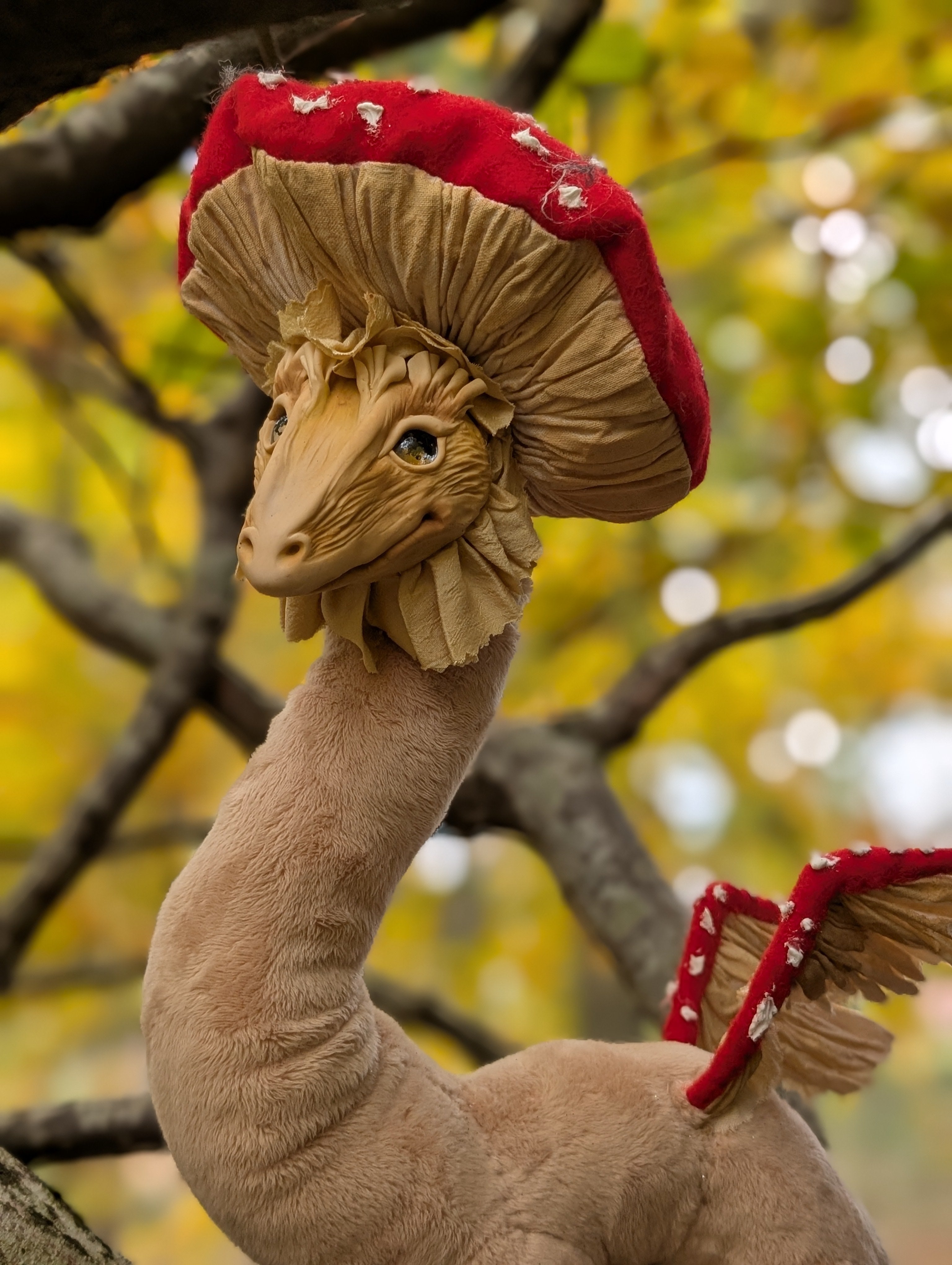 Amanita Mushroom Dragon