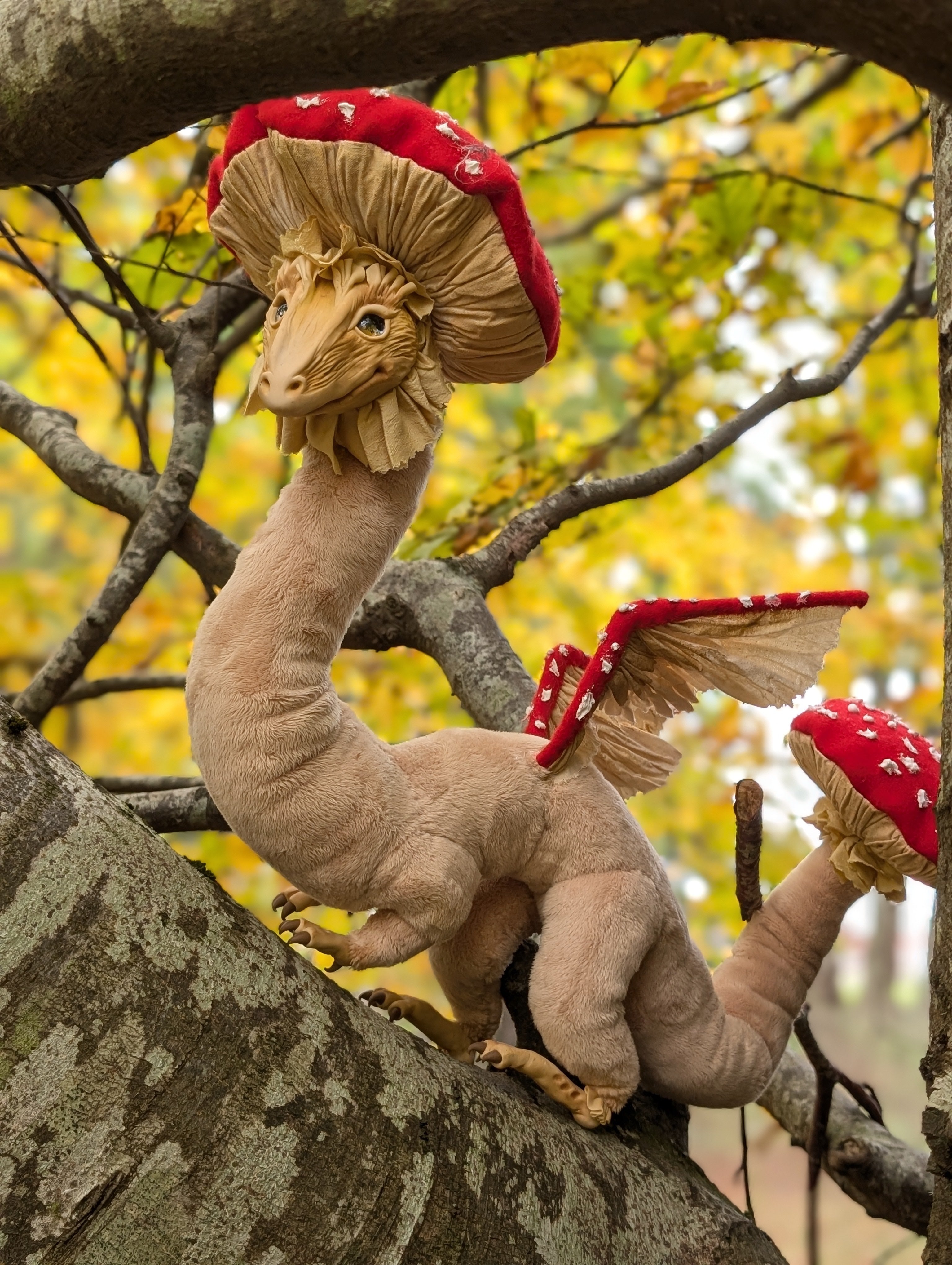 Amanita Mushroom Dragon