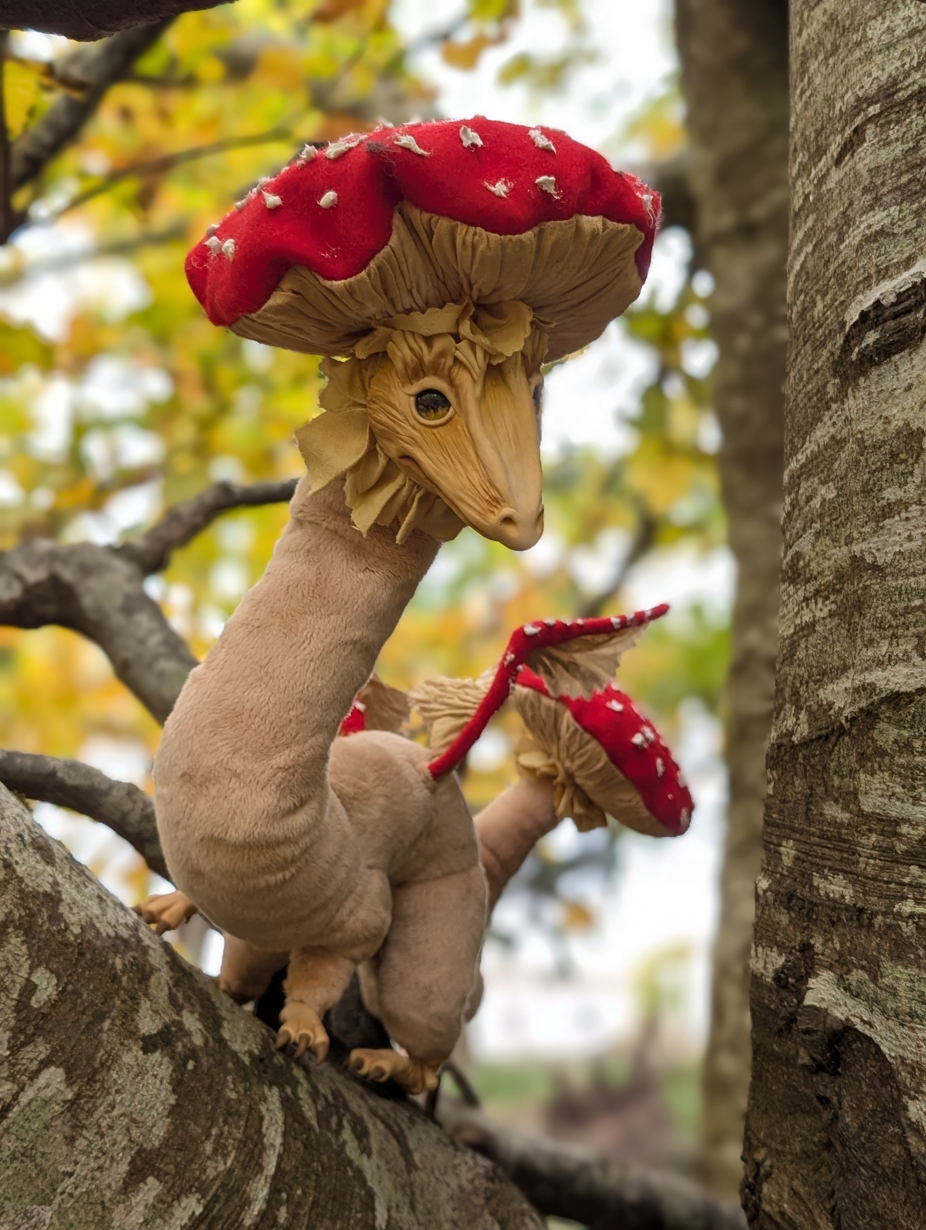 Amanita Mushroom Dragon