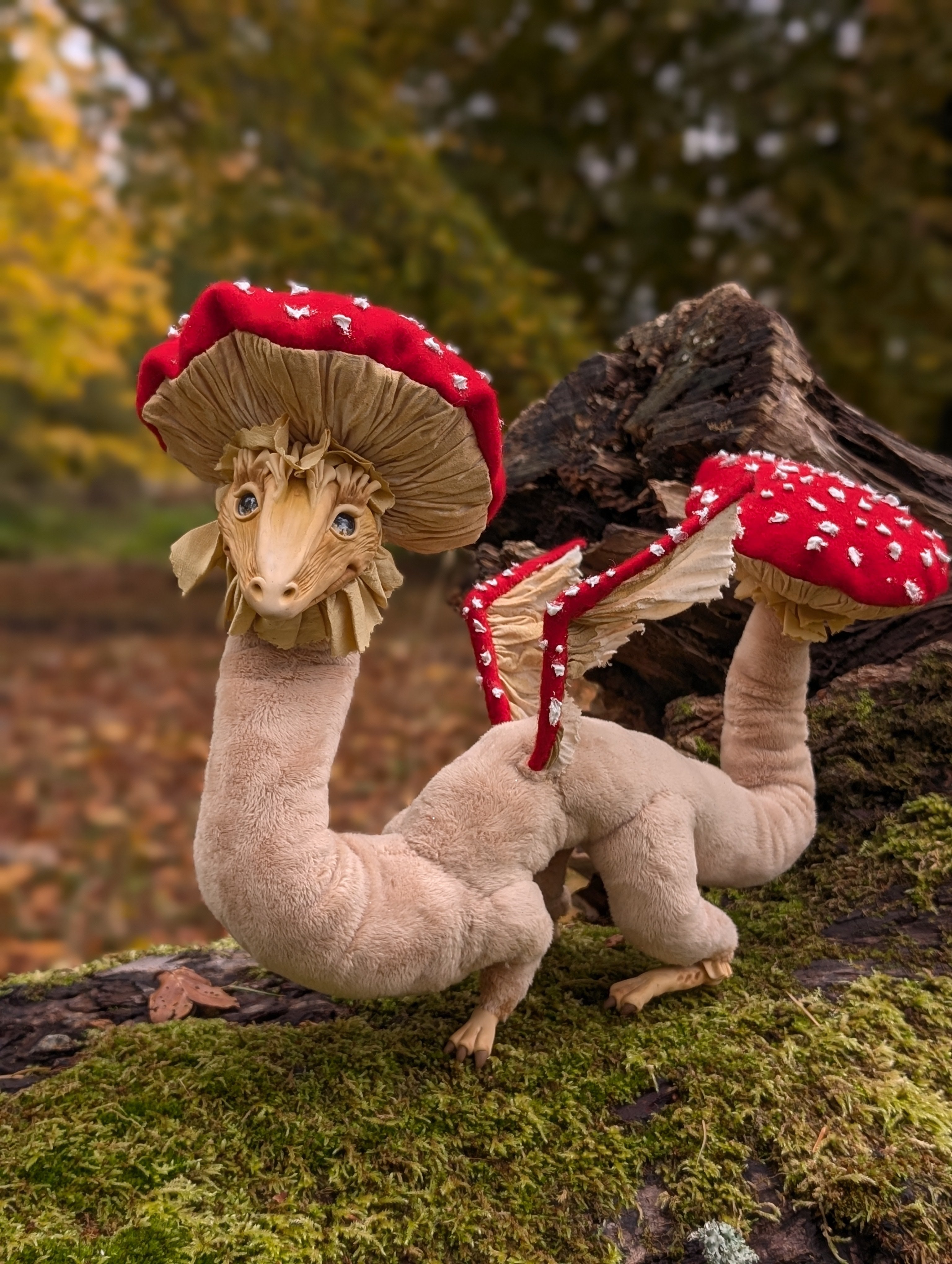 Amanita Mushroom Dragon