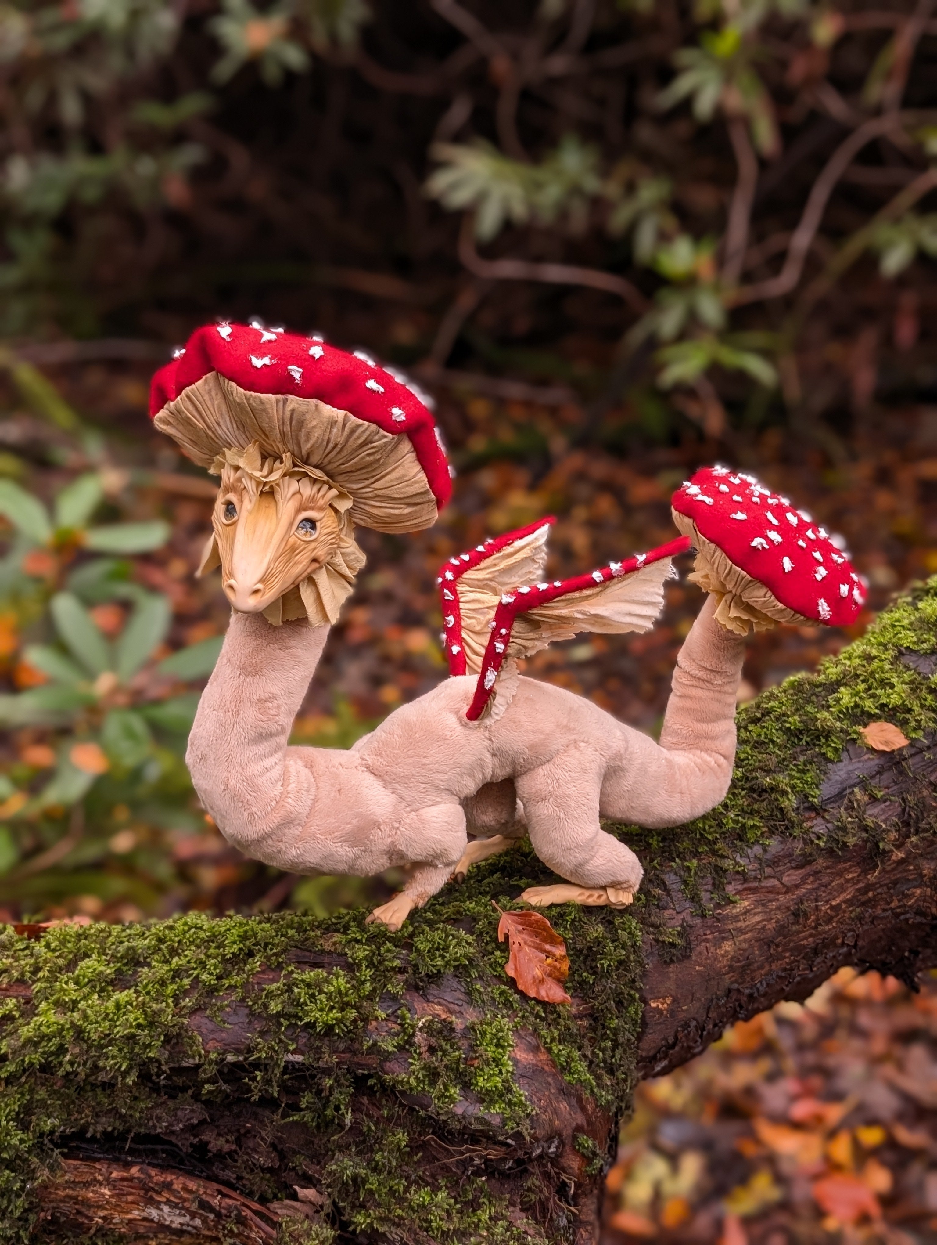 Amanita Mushroom Dragon