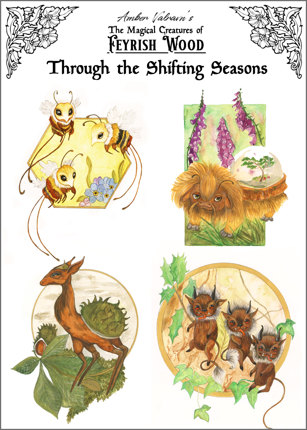 Through the Shifting Seasons Postcard Set